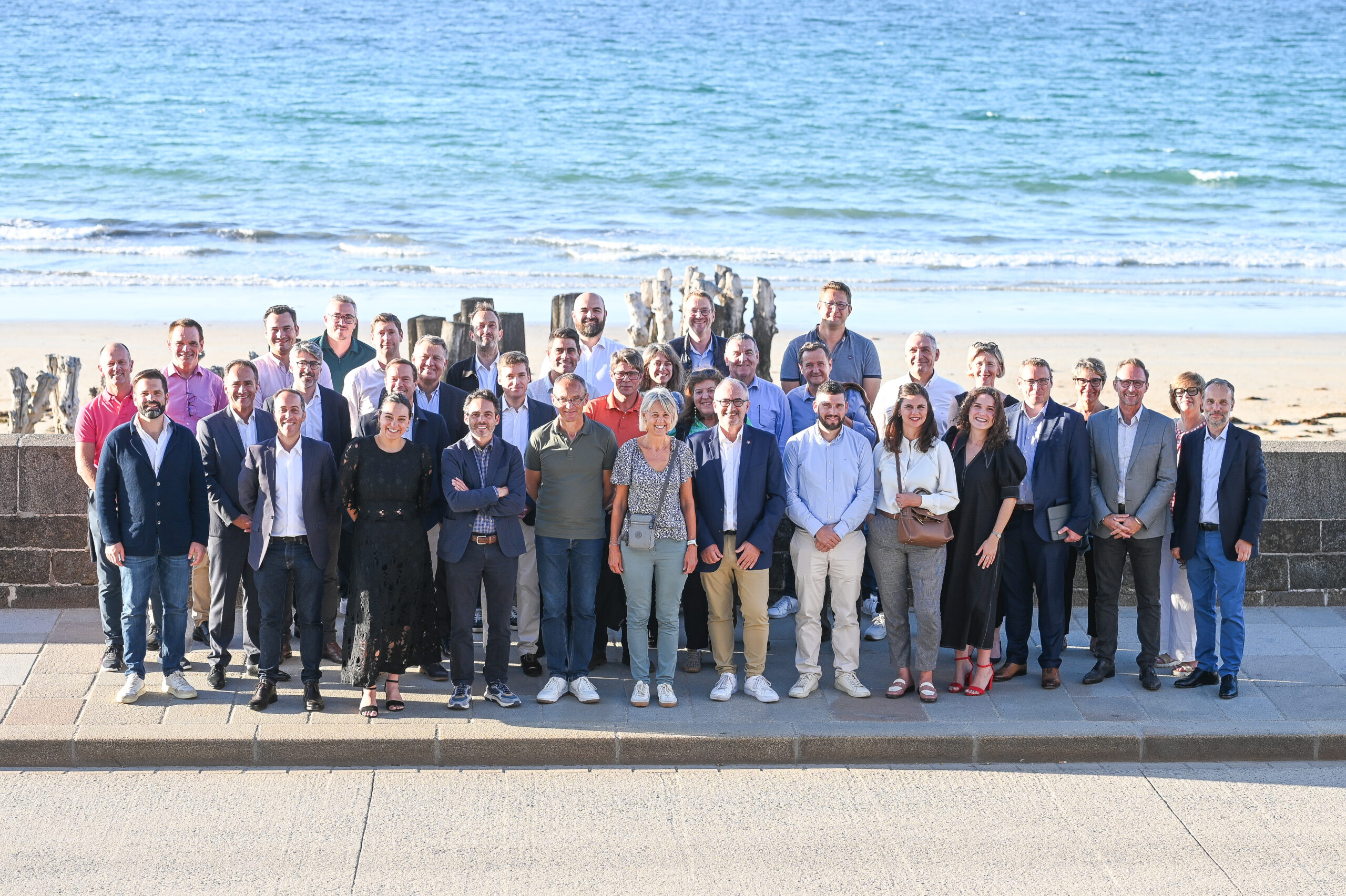 Accelérateur Croissance Bretagne Ppifrance avec Jimmy Fauchoux, directeur de Métal Performances, photo de groupe